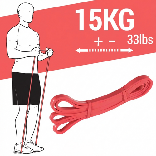15kg resistance band for assisted exercises and strength training