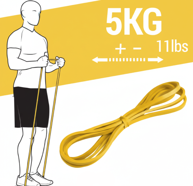 5kg resistance band for mobility and strength exercises