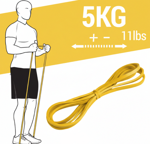 5kg resistance band for mobility and strength exercises