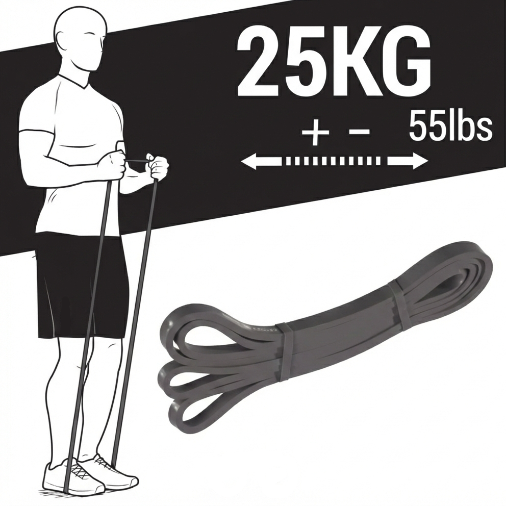 25kg resistance band for mobility and strength exercises